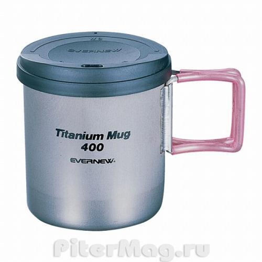 Evernew Ti Mug 400FH w-Lid [eby272]