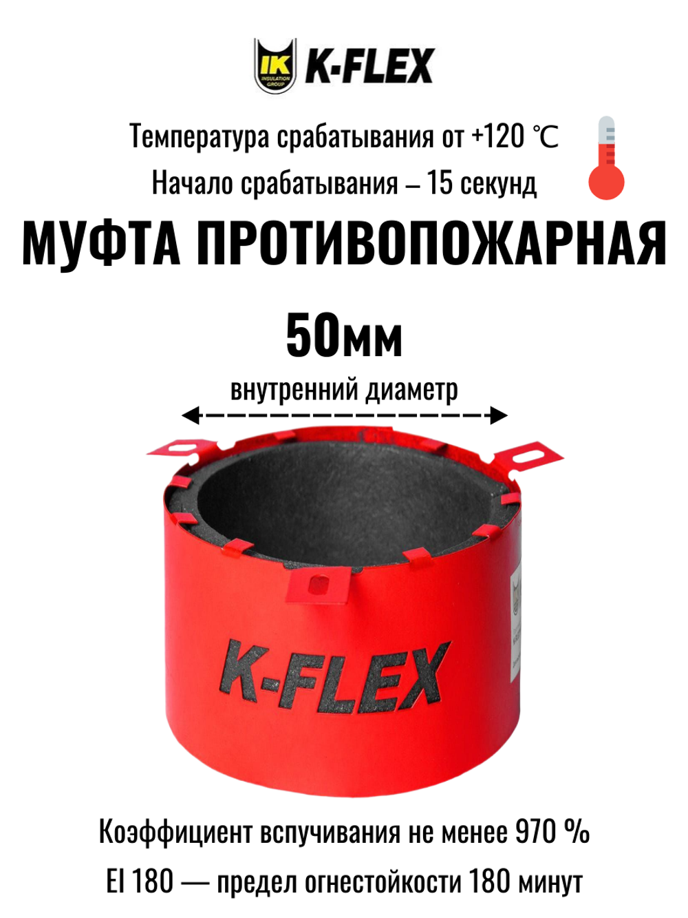 Противопожарные муфты K-FIRE COLLAR