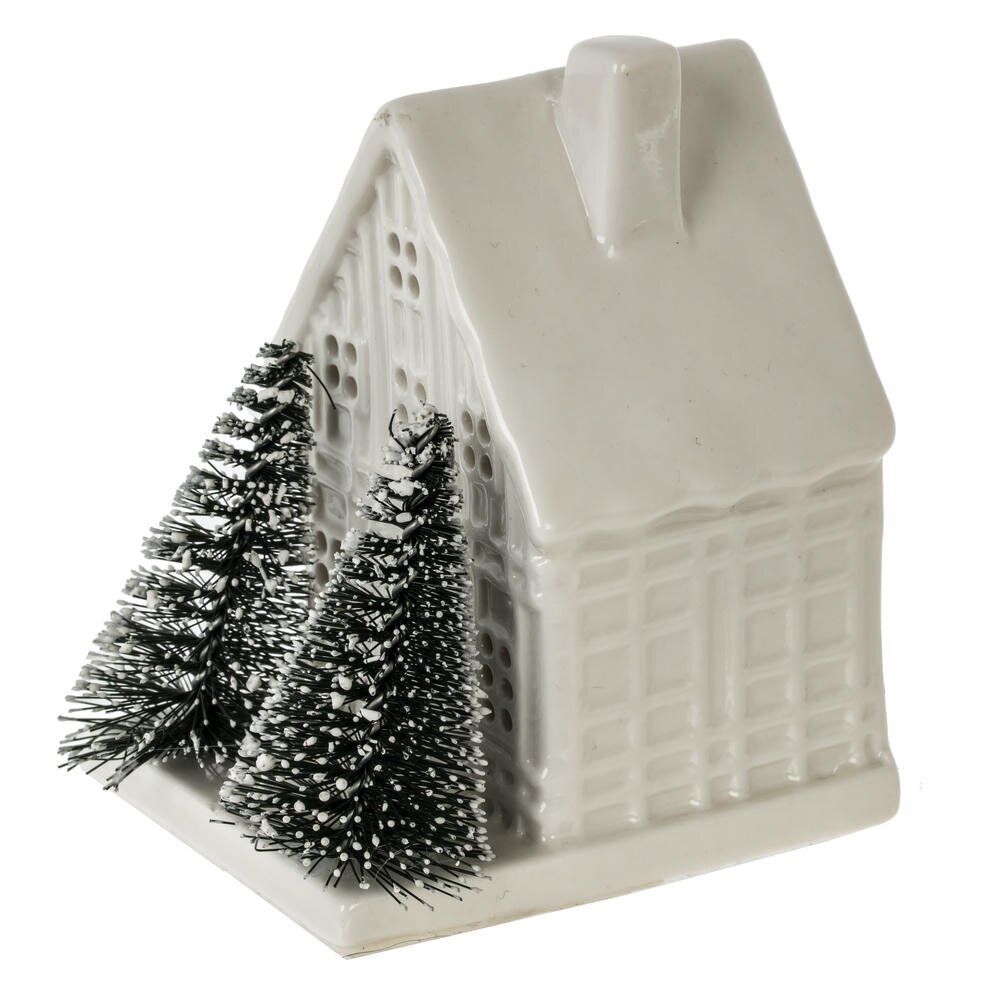 GAEM Фигурка декоративная с подсветкой "Домик", L6 W7,5 H9 см, LR44 2 шт.