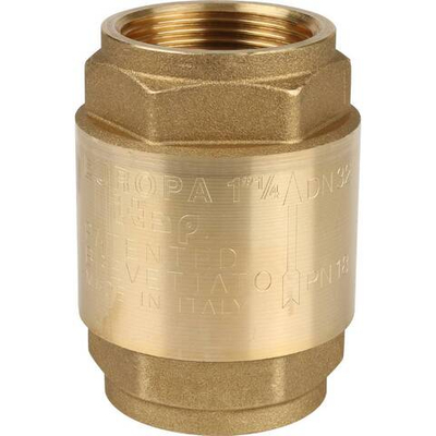 Обратный клапан пружинный ITAP Europa 1 1/4" с металлическим седлом