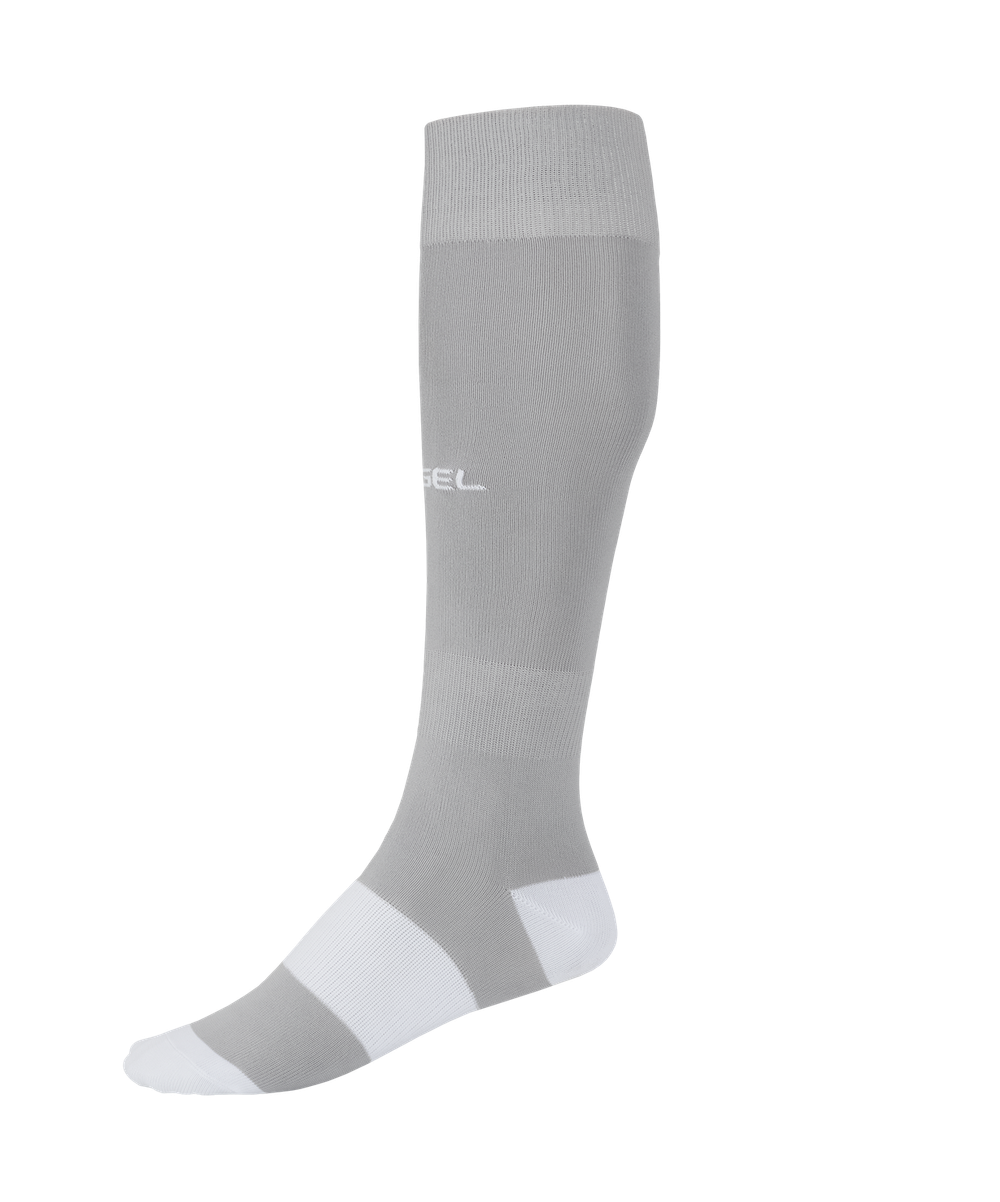 Гетры футбольные JÖGEL CAMP ADVANCED SOCKS, серый/белый
