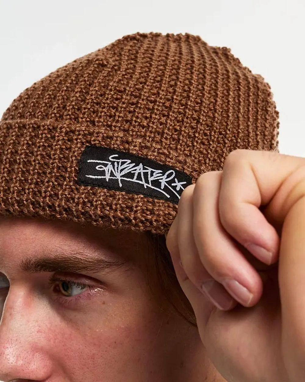 Шапка Anteater Waffle коричневая