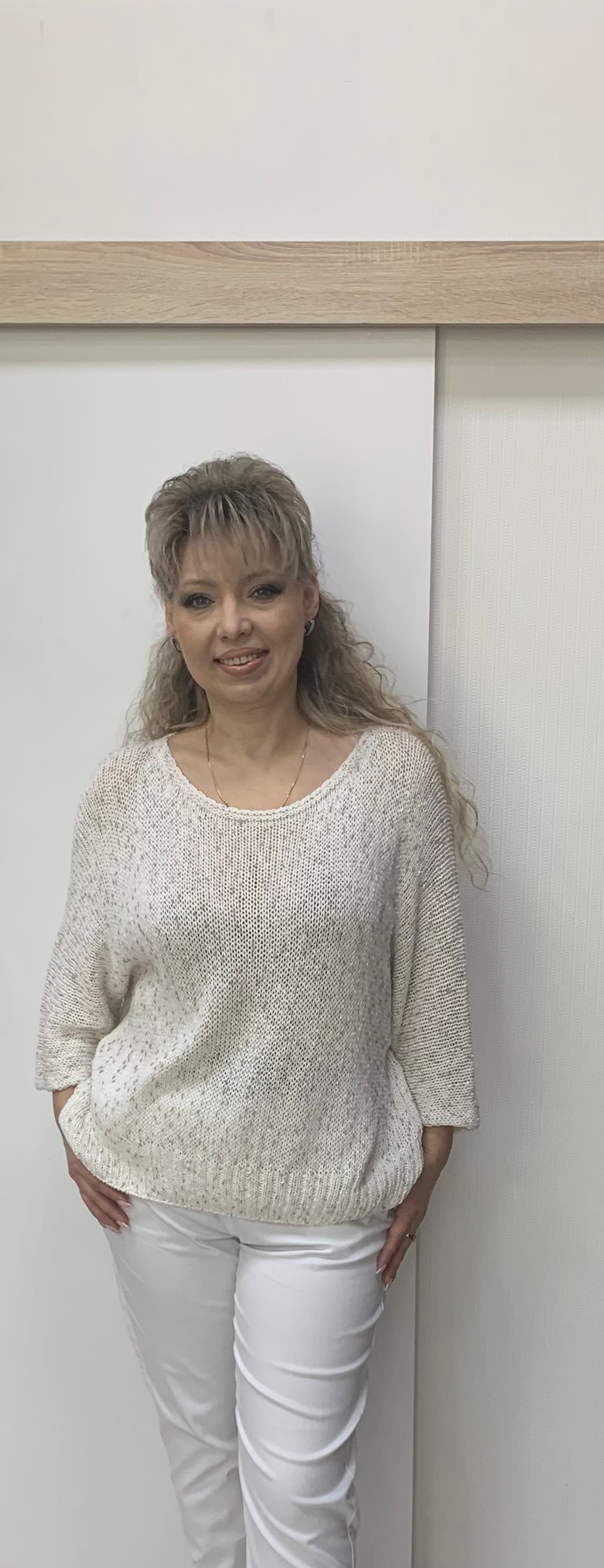 Итальянский меланжевый блузон