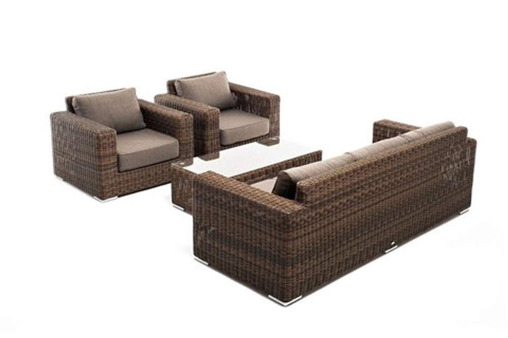 Лаунж-зона Боно (BS3C2T-4-SET brown) коричневый