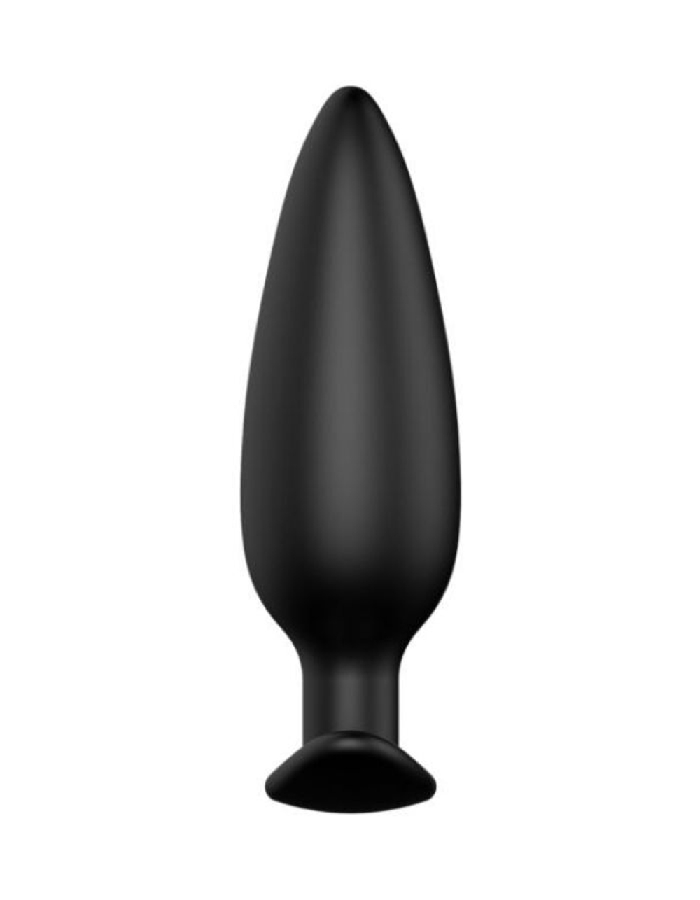 Черная анальная пробка №07 Self Penetrating Butt Plug - 12 см.