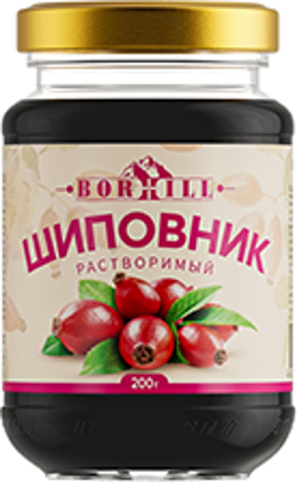 BORHILL ШИПОВНИК жидкий экстракт 200гр СТБ (1х15)