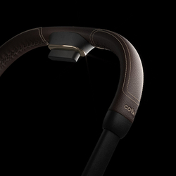 Коляска Cybex Coya Rosegold Frame Cloud G i-Size Lava Grey 2 в 1 Mirage Grey с дождевиком и бампером