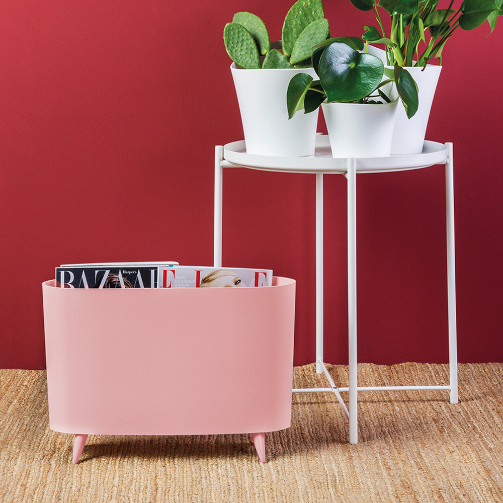 Подставка для журналов milano, серая