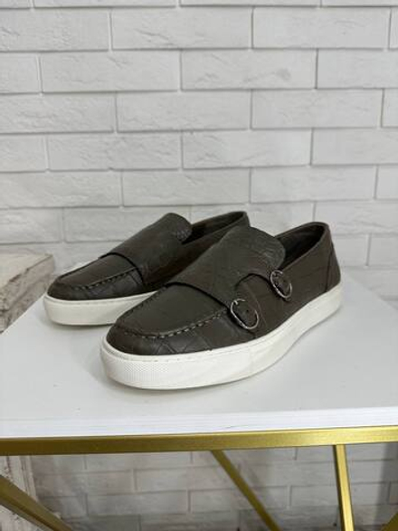 Слипоны Billionaire кожа крокодила