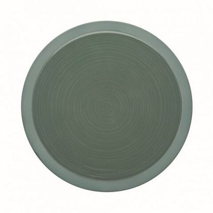 Тарелка обеденная 29см зеленая Guy Degrenne Bahia Green Clay