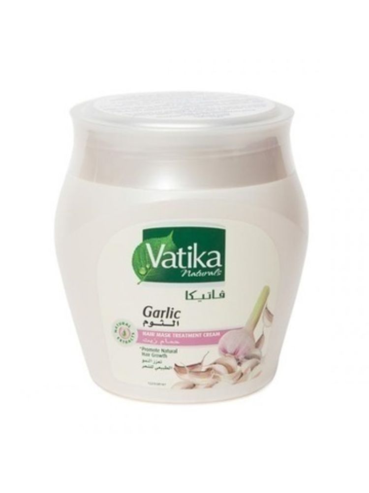 Маска для волос Dabur Vatika Garlic Дабур Ватика Чеснок для ломких и выпадающих волос, 500 г