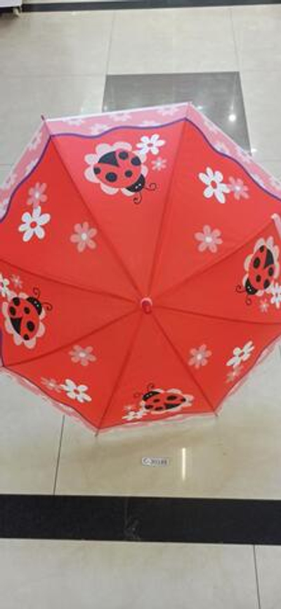 Зонт Божья коровка 4 микс рисунков, д-50 см, длина 62 см, с-30188