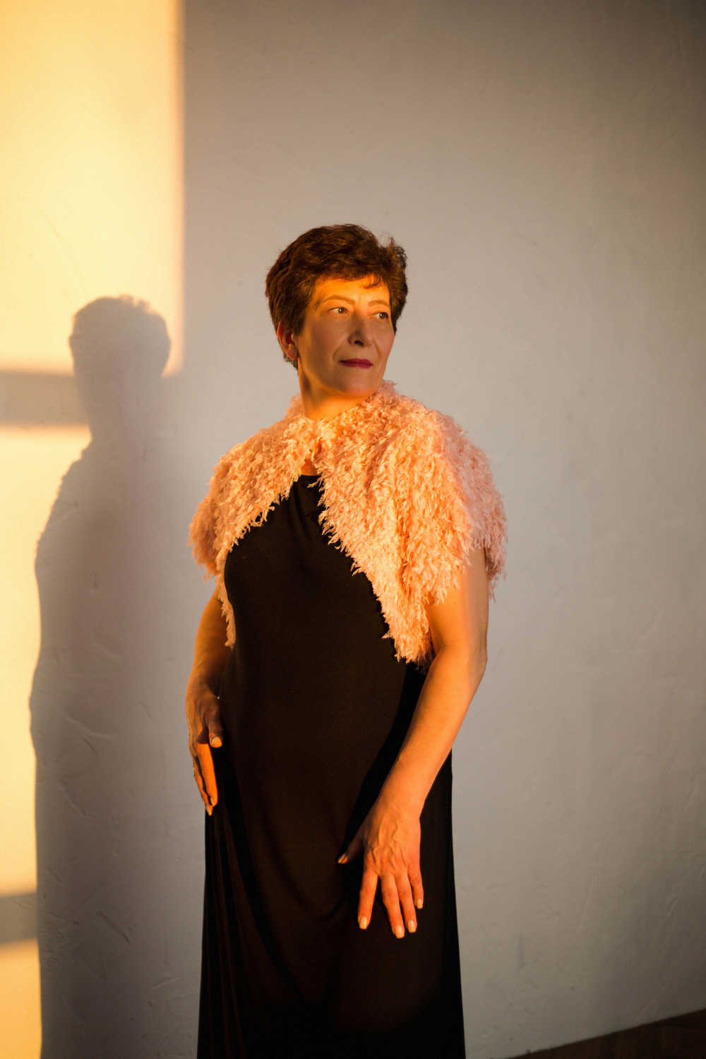 Болеро из перьев