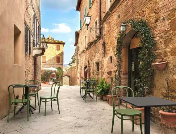 Стол пластиковый складной Sky Folding, 60х60 см, черный