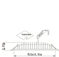 Точечный встраиваемый светильник Arte Lamp