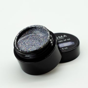 Глиттер гель Enigma №02