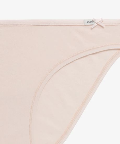 Женские трусы бикини (3шт) Atlantic 3CLP-001, темный экрю + бежевый + пудровый