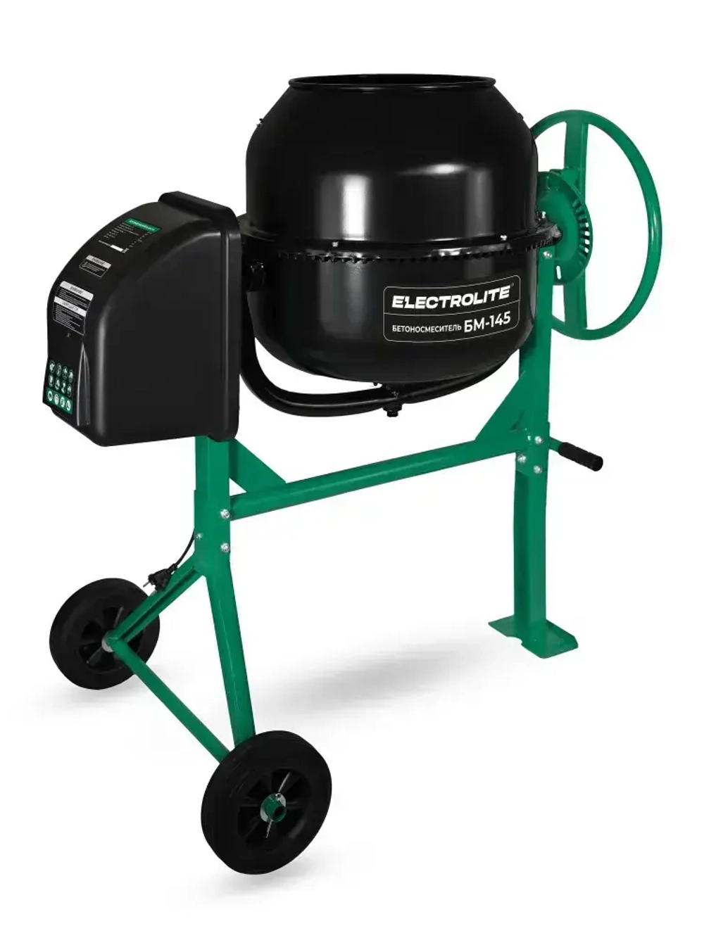 Бетономешалка строительная Electrolite 145л, чугунный венец