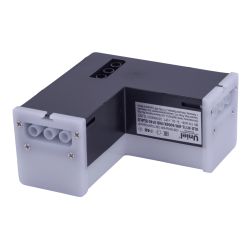 ULO-N11L-8W-4000K-90D IP40 BLACK Светильник светодиодный L-образный. Угол 90 градусов. Белый свет 4000K. 2000Лм. Алюминий. Цвет черный. TM Uniel