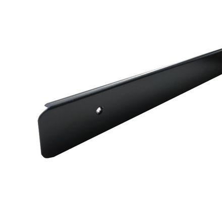 Планка для столешниц 38мм торцевая 1519 У Универсальная черная (Китай)