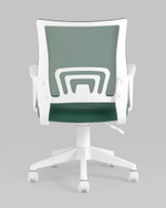 Кресло офисное TopChairs ST-BASIC-W зеленый крестовина пластик белый