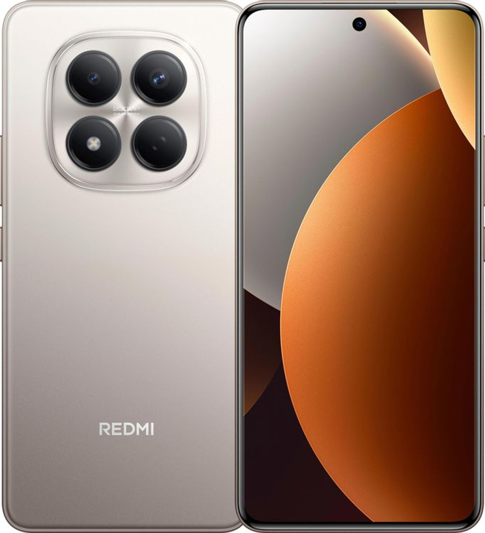 6.77" Смартфон Xiaomi Redmi Note 15 Pro 12/256Gb,  NFC,  AMOLED,  120Гц,  6500мAч,  титановый