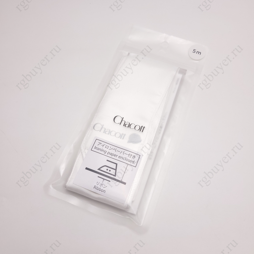 Лента Chacott 4 м Белая 000.White