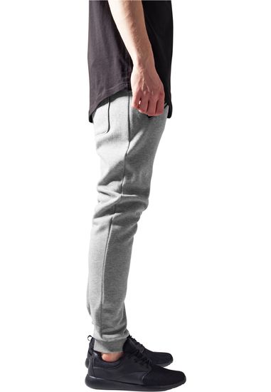Брюки URBAN CLASSICS Zip Deep Crotch Sweatpants (Серый (Grey)