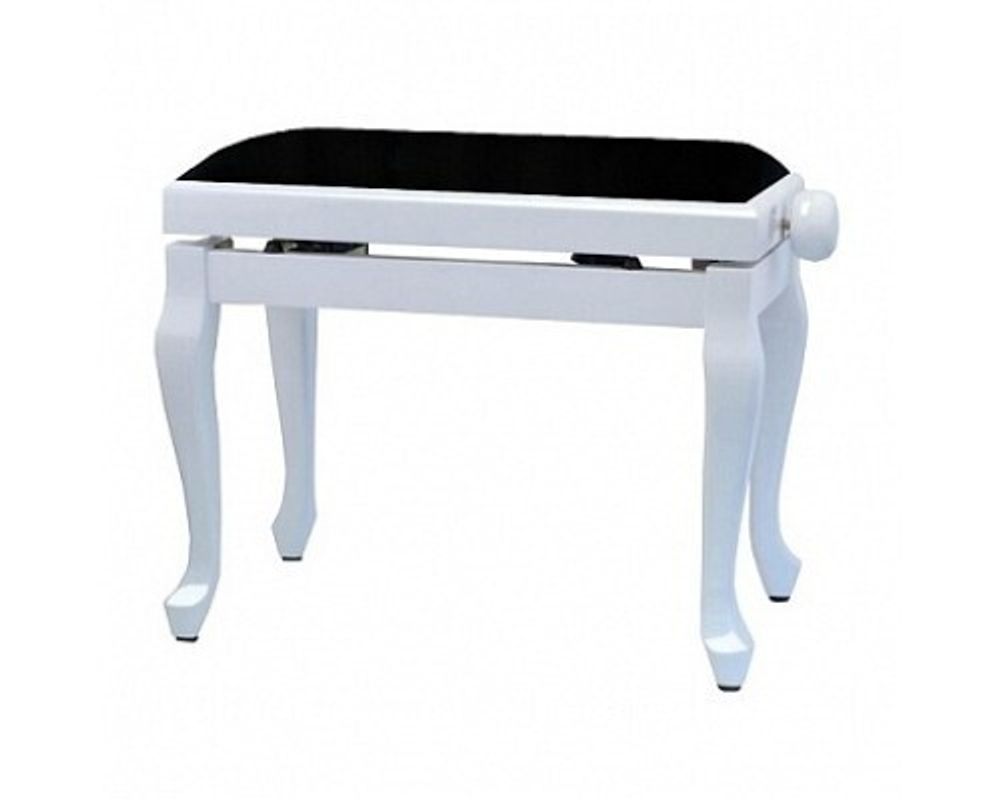 GEWA Piano Bench Deluxe Classic White Matt банкетка