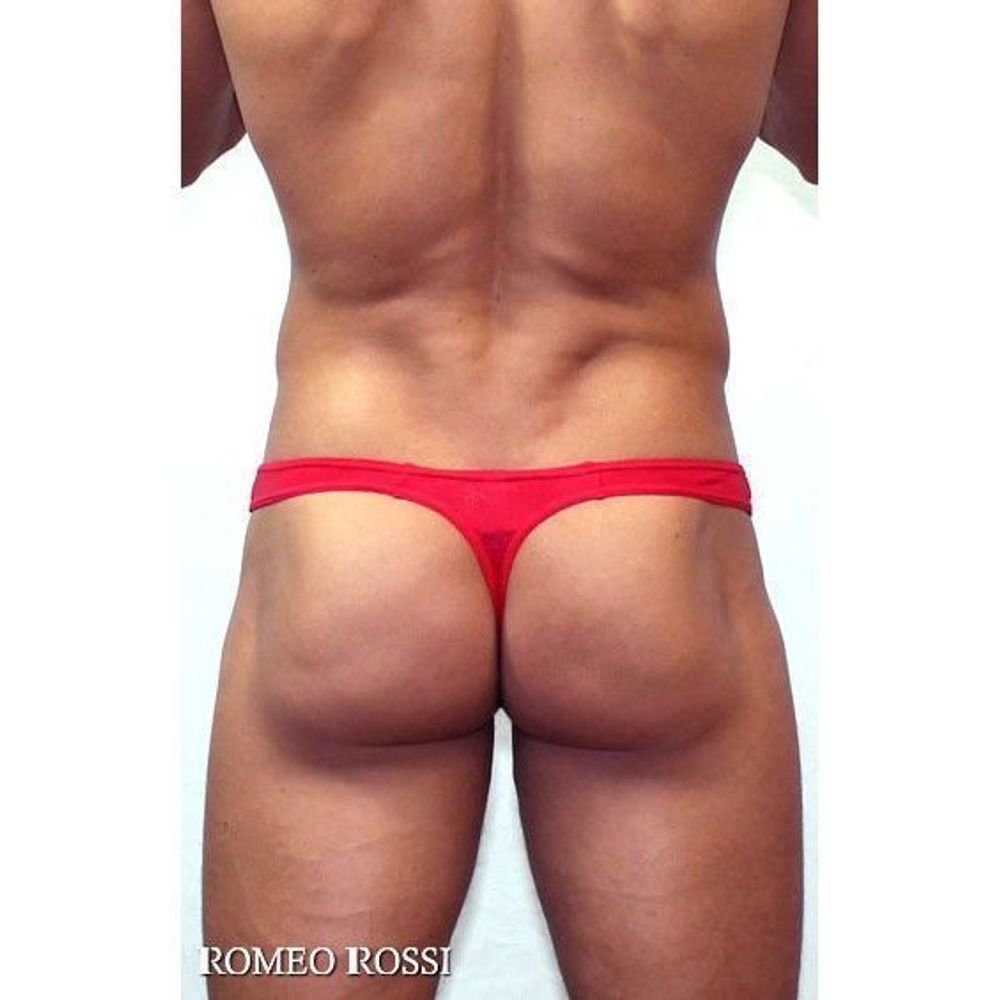 Мужские трусы стринги красные Romeo Rossi Dream String RR1005-8
