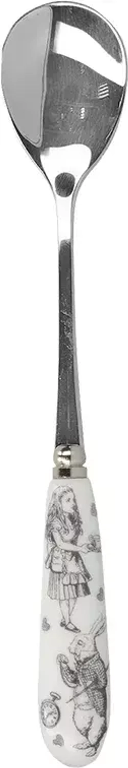 Kitchen Craft - Набор из 4 ложек &quot;Алиса в стране чудес&quot;, 15,5 см. / артикул   5227080  / GTIN 5050993322042