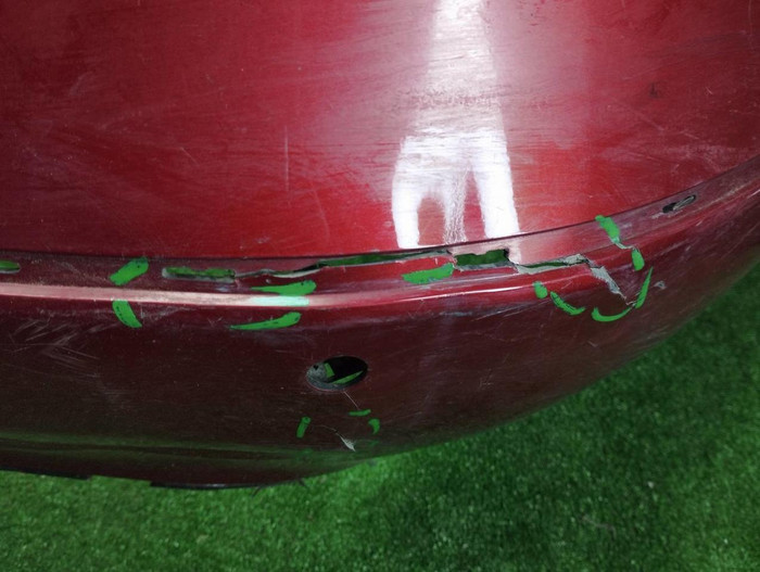 Бампер задний Mercedes CLS C218 (2010-2014)