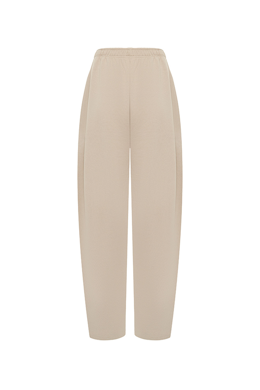 Штаны бананы с защипами Крем