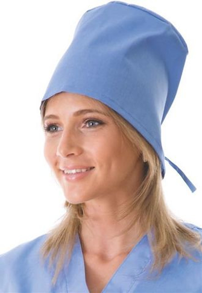 Колпак медицинский  голубой (смесовая / тк. "Сису")