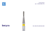 Бор алмазный желтый Frank Dental типа FG - D.830.008.C.FG