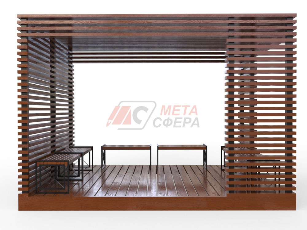 Пергола Эстетика без лавок