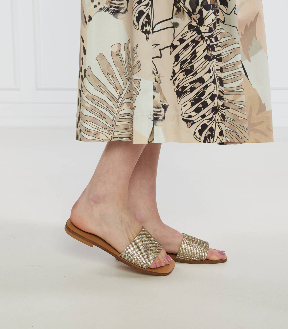 Шлепанцы Liu Jo - золотой(SA3147 T0380)