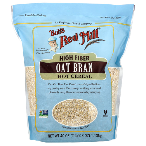 Bob's Red Mill, овсяные отруби с высоким содержанием клетчатки, 1,13 кг (40 унций)