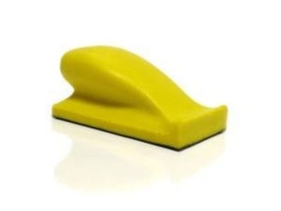 Шлифок ручной маленький 70х120 мм с липучкой, мягкий