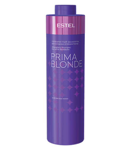 ESTEL Серебристый шампунь для холодных оттенков блонд PRIMA BLONDE, 1000 мл