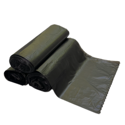 Мешок для мусора 120л, черный, 40мкм, 50шт в рулоне