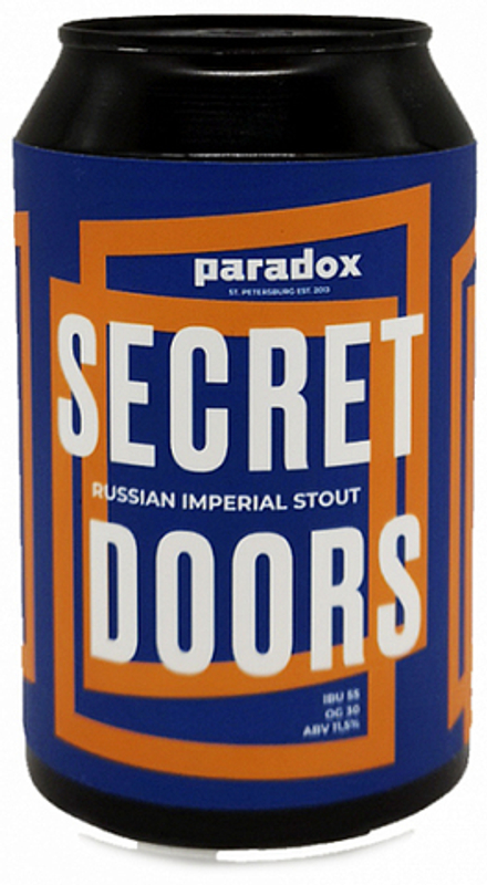 Пиво Парадокс Сикрет Доорз / Paradox Secret Doors 0.33 - банка