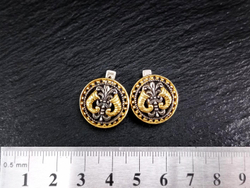 Серьги "Рога изобилия"