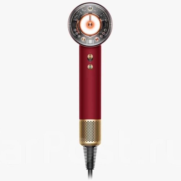 Фен Dyson Supersonic Nural HD16 c кейсом, Red Velvet/Gold