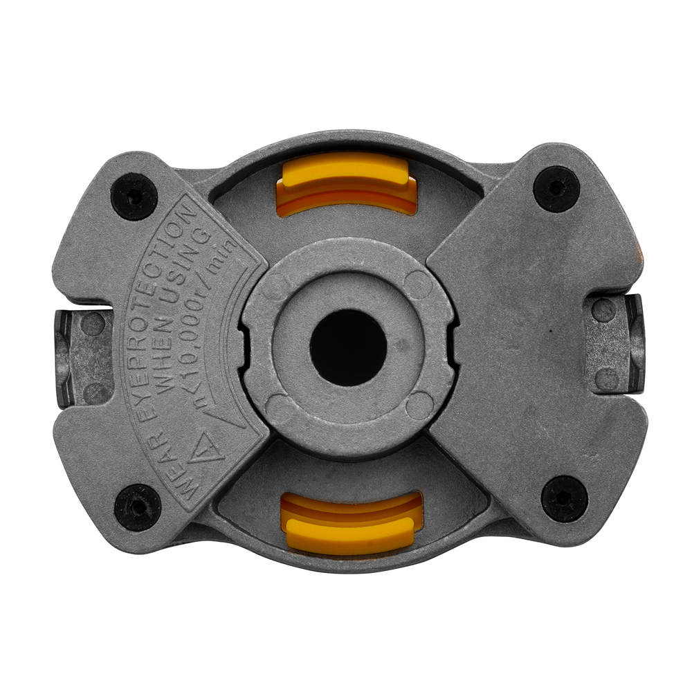 Головка триммерная универсальная алюминий, шайба 8 мм, 10 мм Denzel