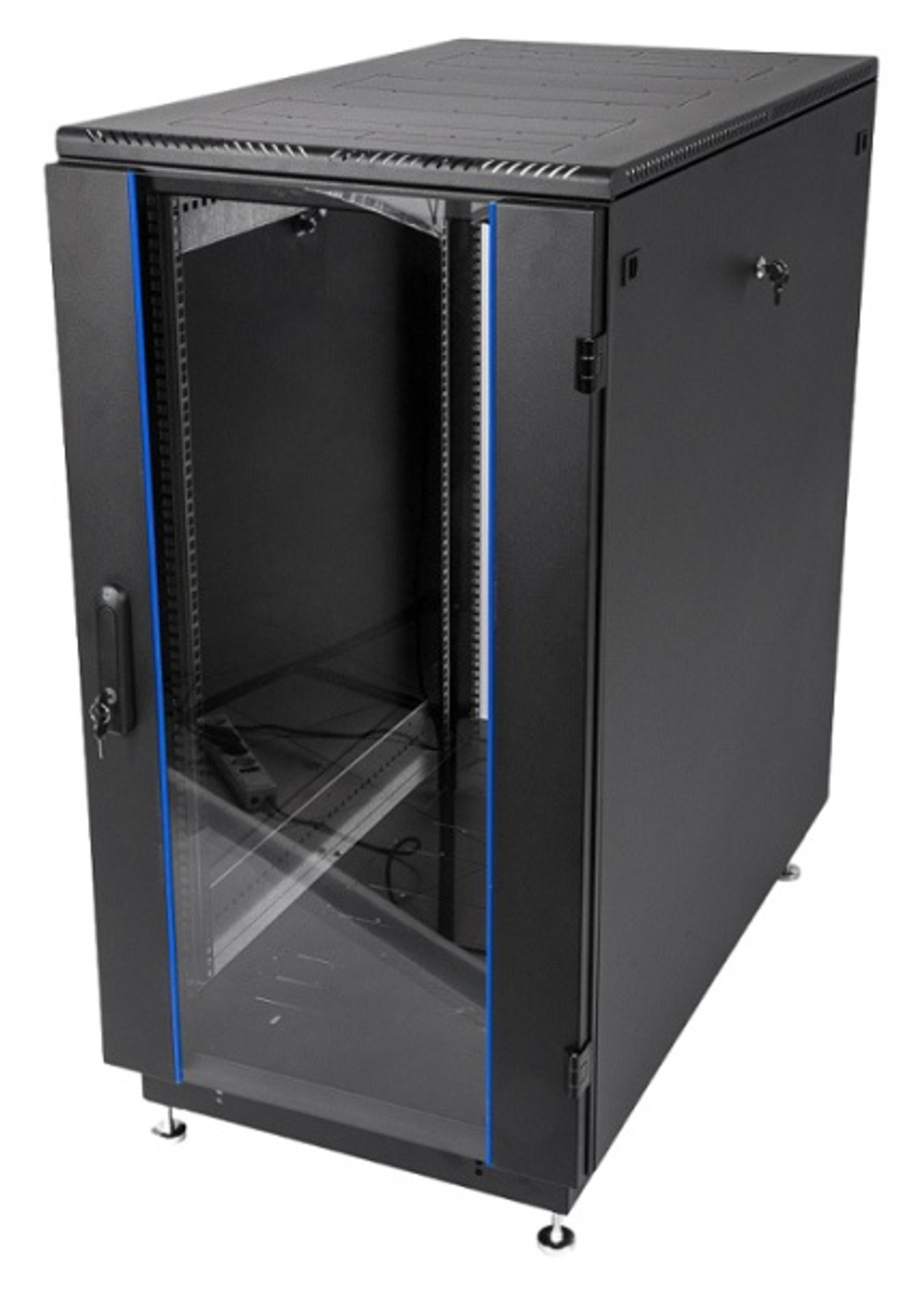 Шкаф напольный 19", 24U ЦМО ШТК-М-24.6.10-1ААА-9005