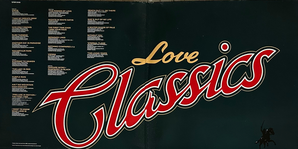 The London Symphony Orchestra - Love Classics 2LP (Европа 1990г.)