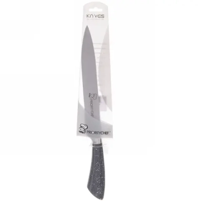 Нож кухонный «Best cook» филейный серая крошка 8»