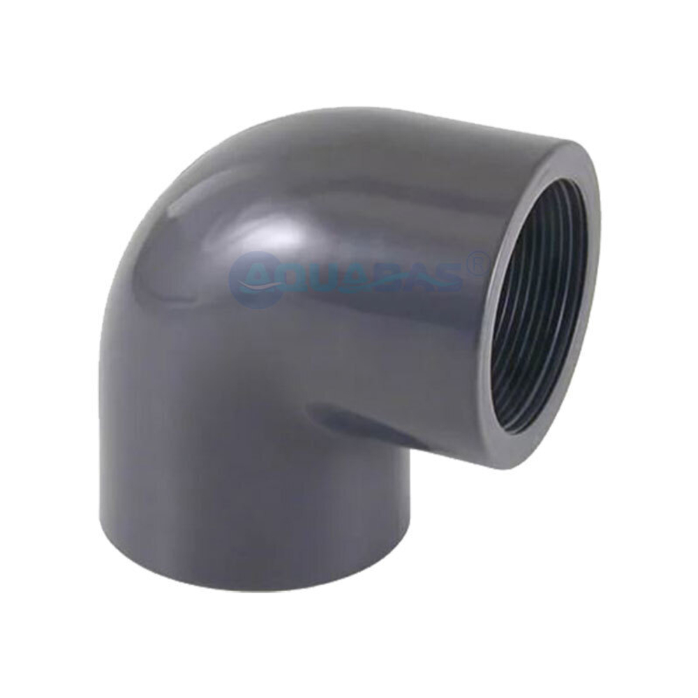 Угол 90 ПВХ переход D63-1 1/2" ВР (7301064)