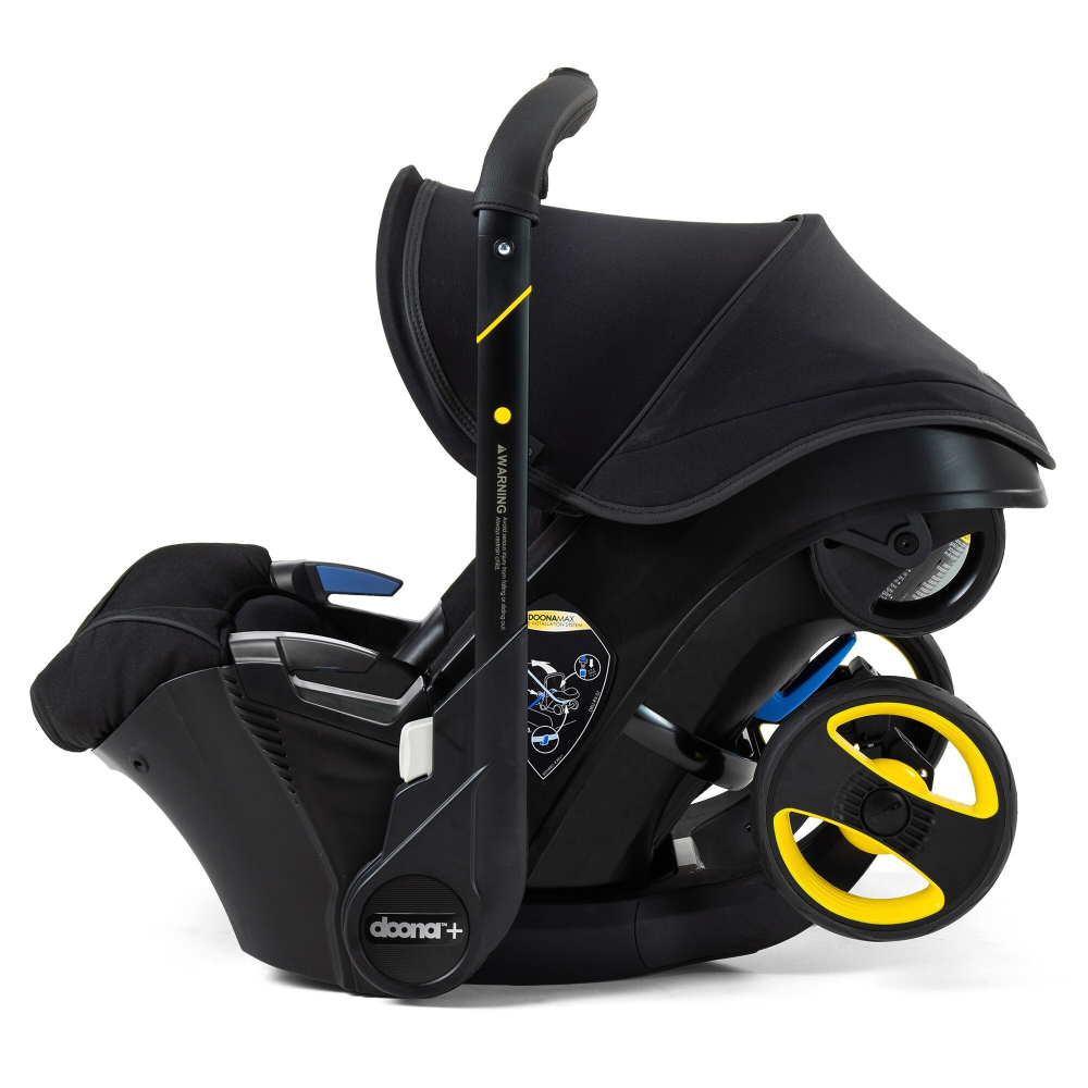 Автокресло Doona+ Limited Edition Just Black, чёрный